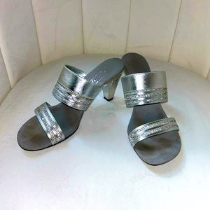 Elegant Silver Heels